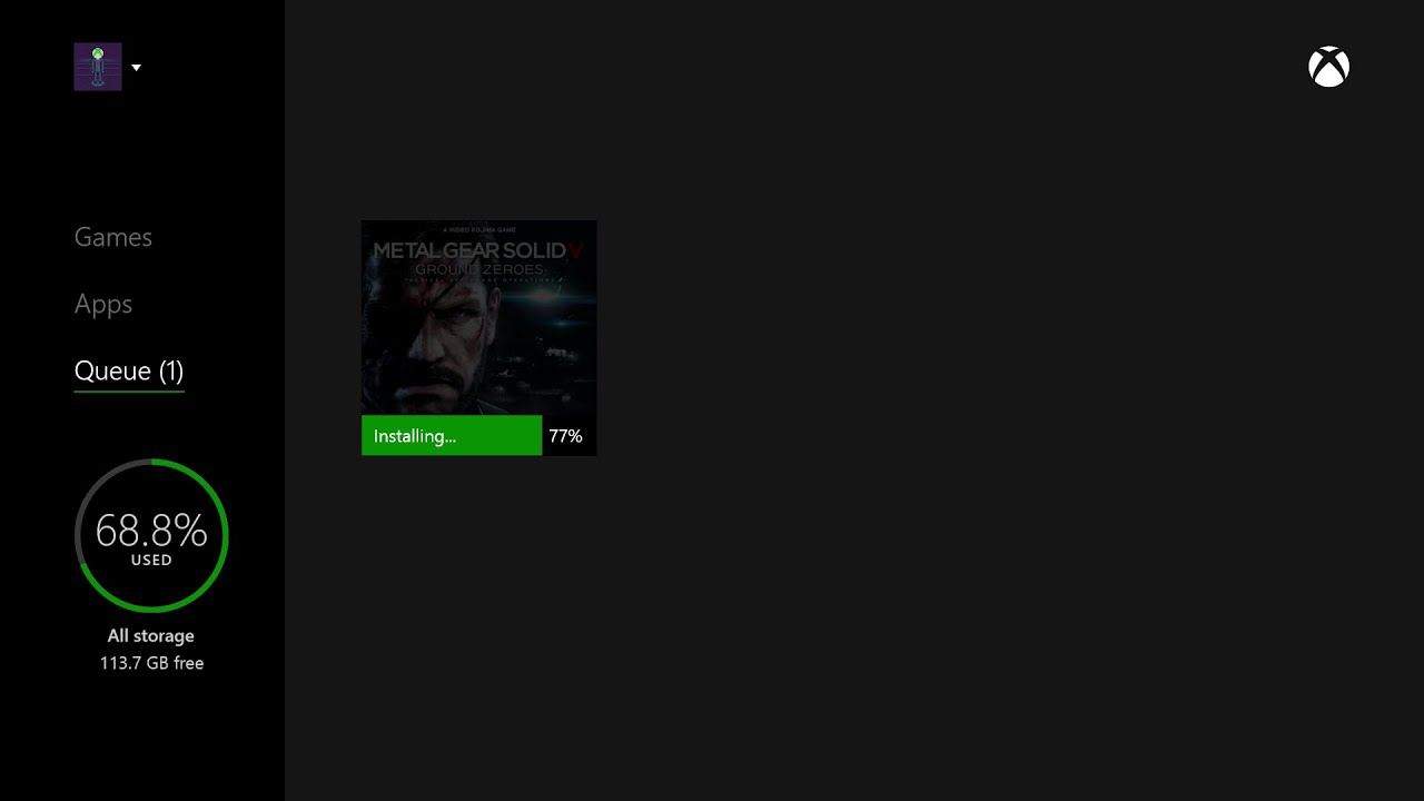 Xbox One Download Game Ready To Start
