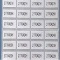 Fabric serial number labels